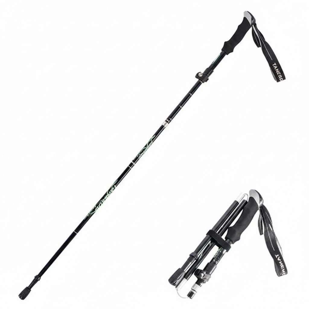 Collapsible Walking Stick and Telescoping Hike Staff