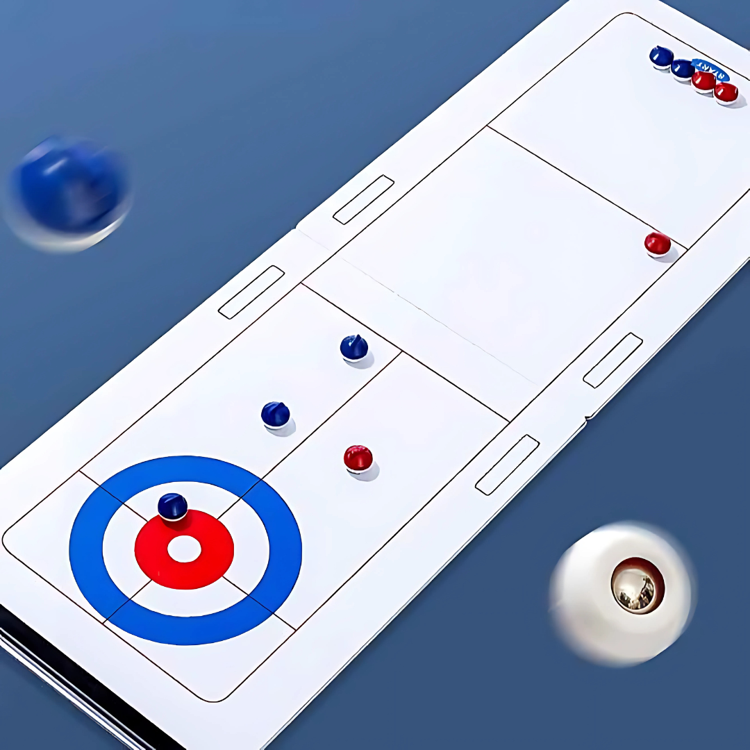 Fun Kids Curling Play Set Indoor Game