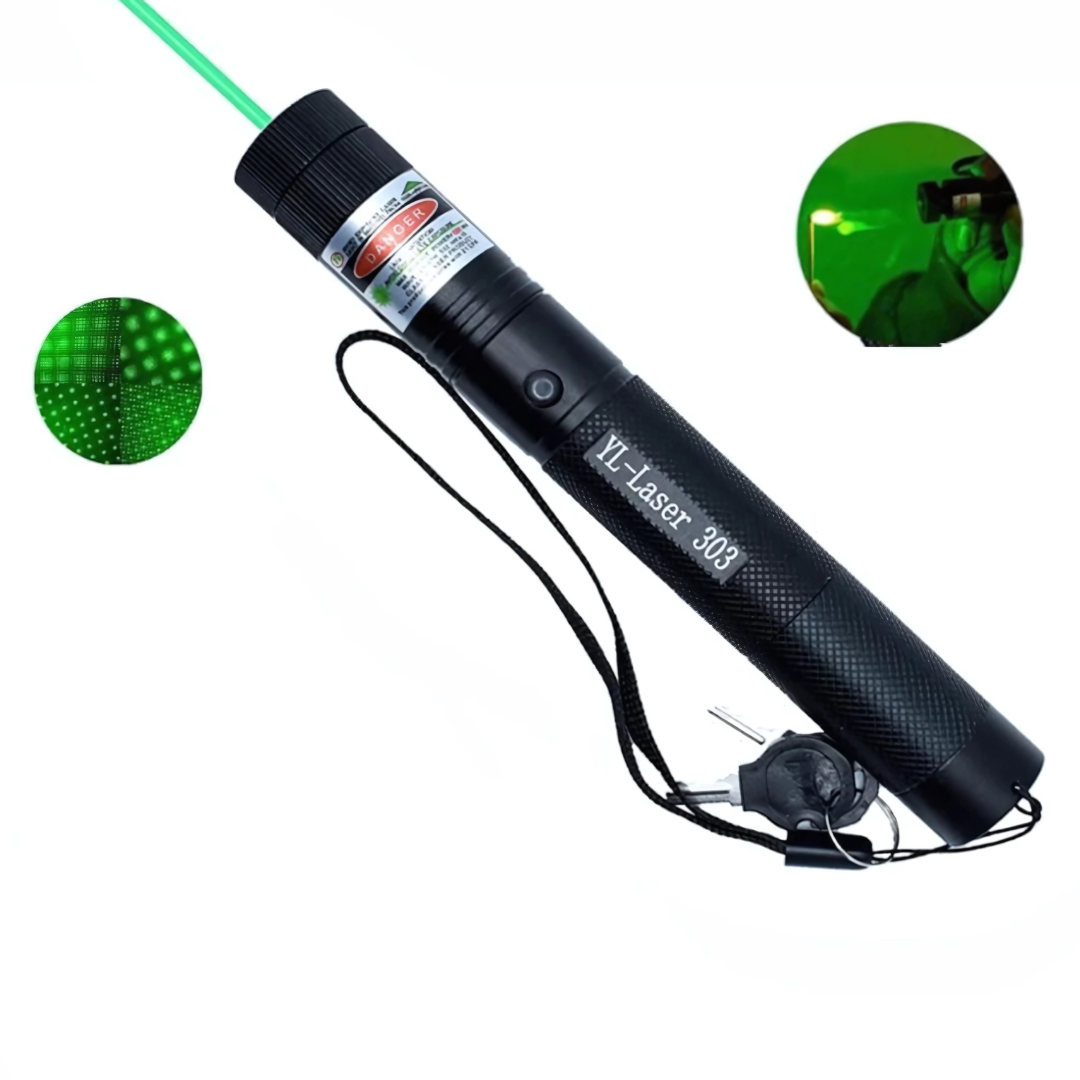 Compact Aluminum Laser Pointer Pen