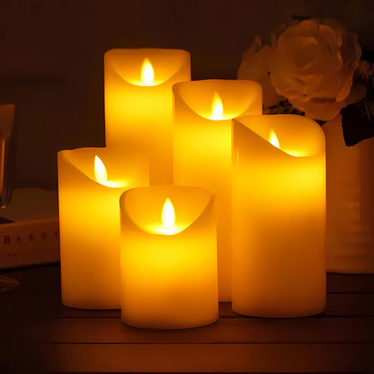Realistic LED Flicker Tea Light Candles