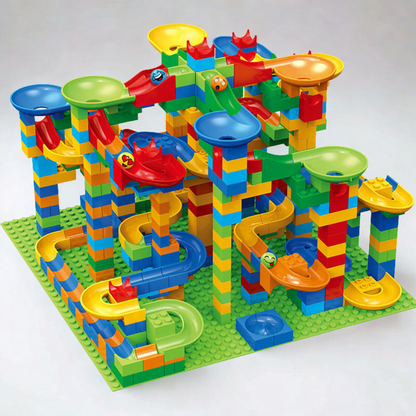 Fun Marble Coaster Building Blocks Set