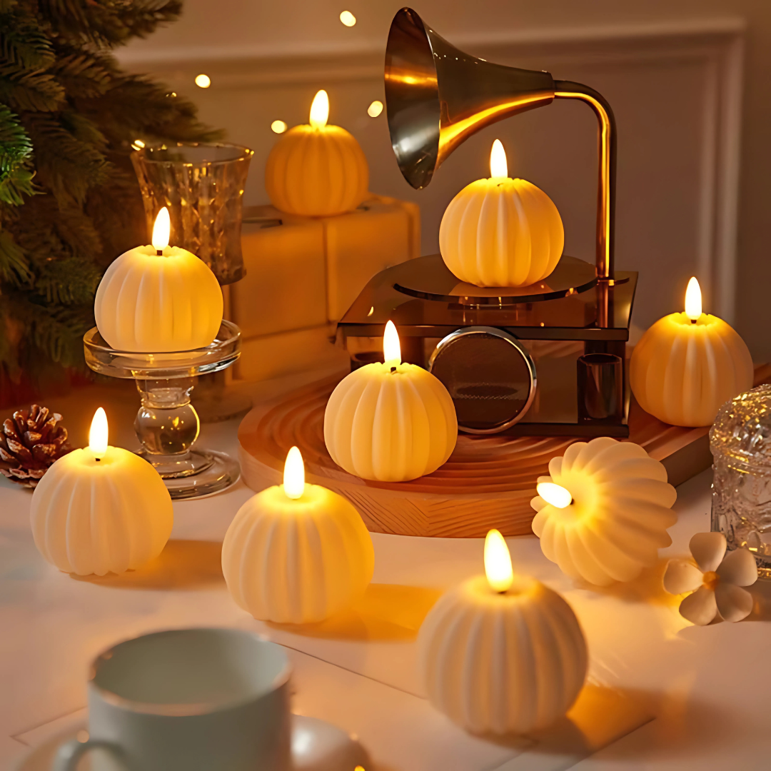 Realistic LED Flicker Tea Light Candles