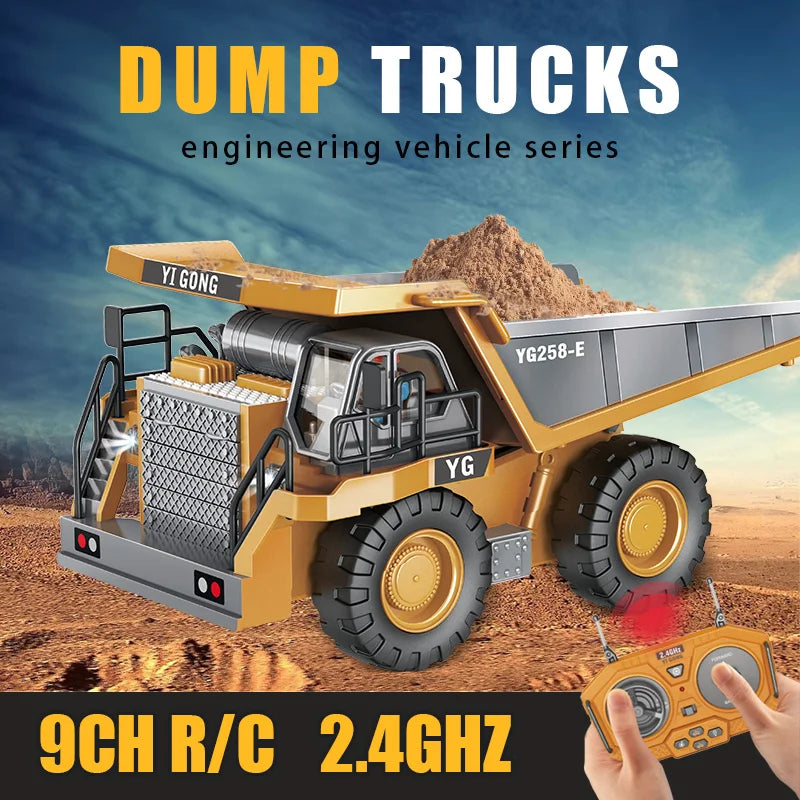 Fun Remote Control Dump Truck Toy