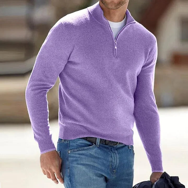 Soft Men's Classic Crew Neck Sweater