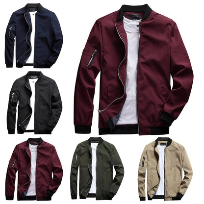 Slim Fit Summer Mens Jacket
