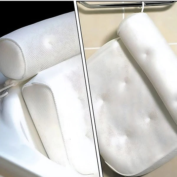 Soft Bathtub Support Pillow for Neck and Head Rest