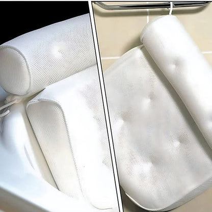 Soft Bathtub Support Pillow for Neck and Head Rest