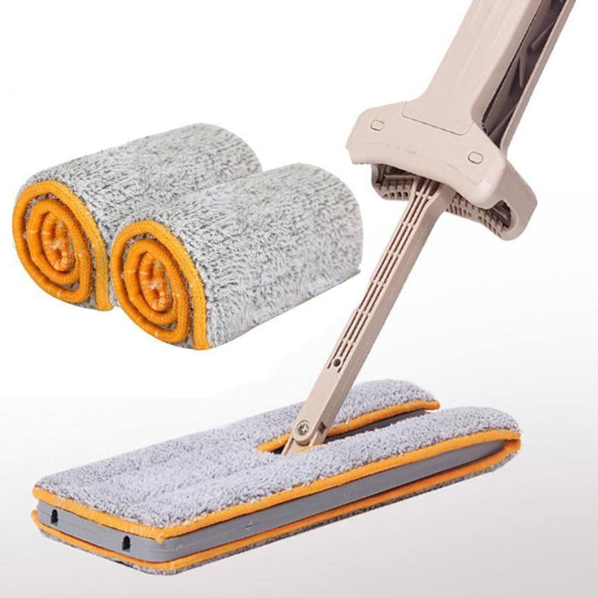 Easy Spin Mop and Broom Microfiber Cleaning Set - Befez