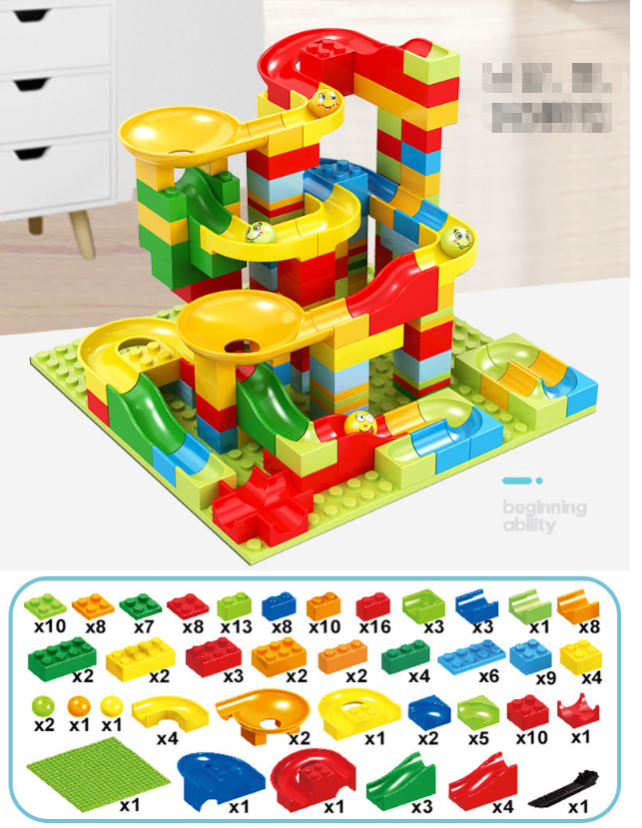 Ultimate Marble Run Kit - Build Your Own Racing Track