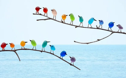 Beachy Coastal Bird Ornament Home Decor