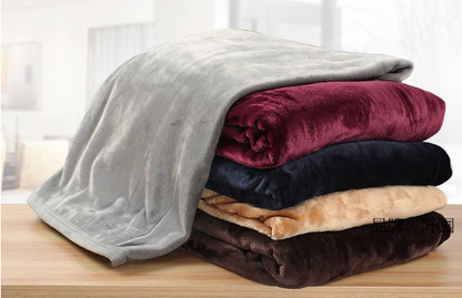 Soft Plush Faux Fur Large Throw Blanket