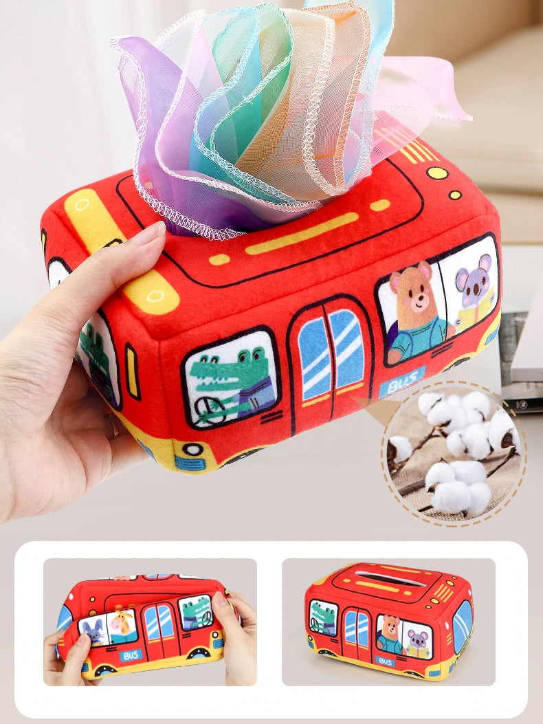 Colorful Kids Tissue Box Toy