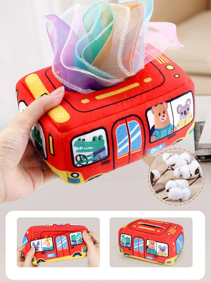 Colorful Kids Tissue Box Toy