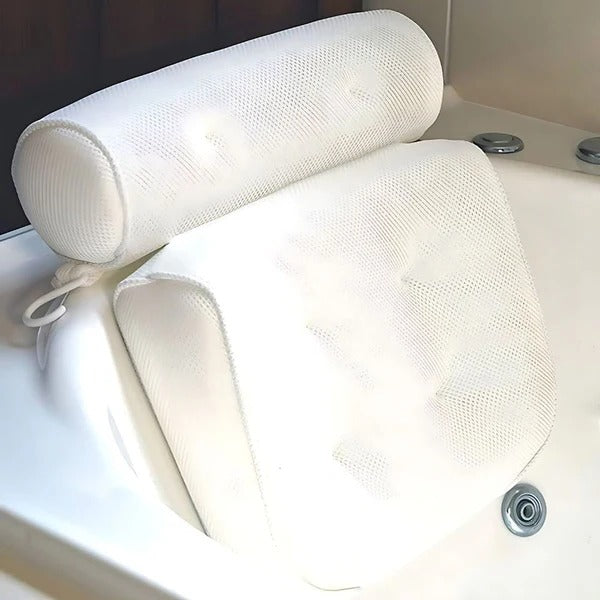 Soft Bathtub Support Pillow for Neck and Head Rest
