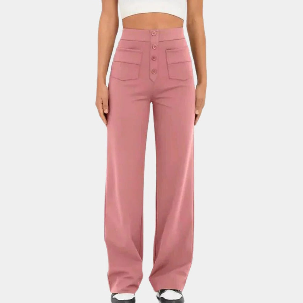 Comfortable High Waist Ladies Pants - Befez