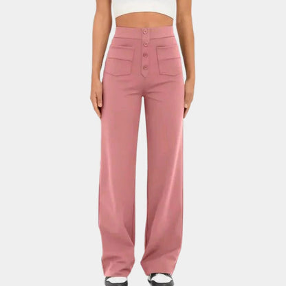 Comfortable High Waist Ladies Pants - Befez