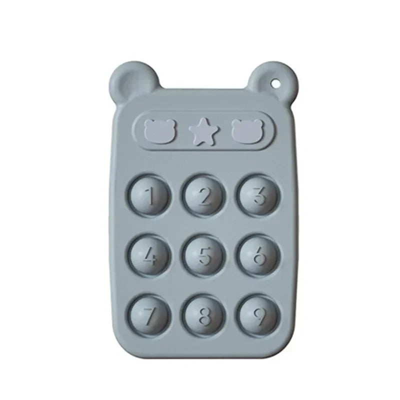 Soft Baby Teether Toy & Silicone Anxiety Relief - Befez