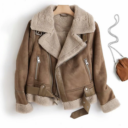 Biker Style Genuine Leather Jacket - Befez