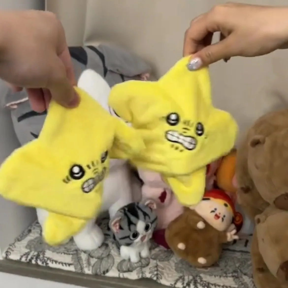 Sparkling Soft Star Toy for Children