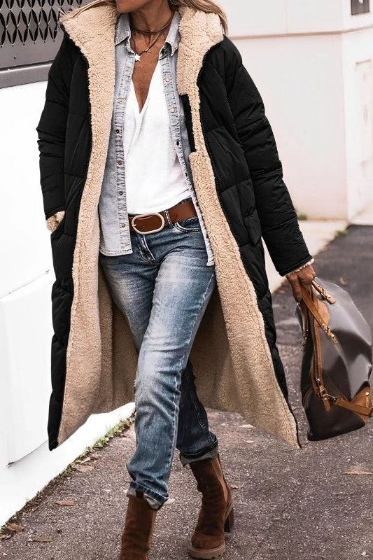 Warm Fitted Women's Winter Coat - Befez