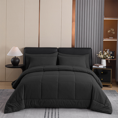 Soft Plush 3-Piece Bedding Duvet Cover Set