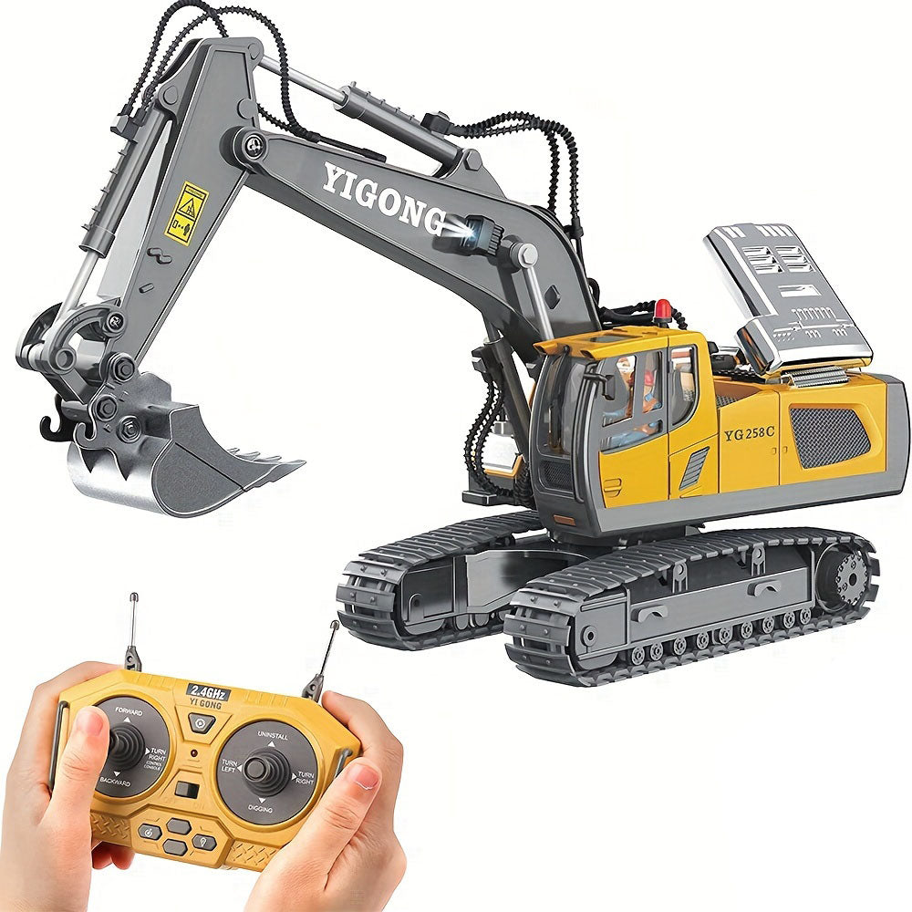 Remote Control Truck - 2 in 1 Stunt Excavator - Befez