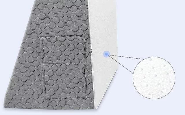 Contour Supportive Sleep Pillow for Back Pain