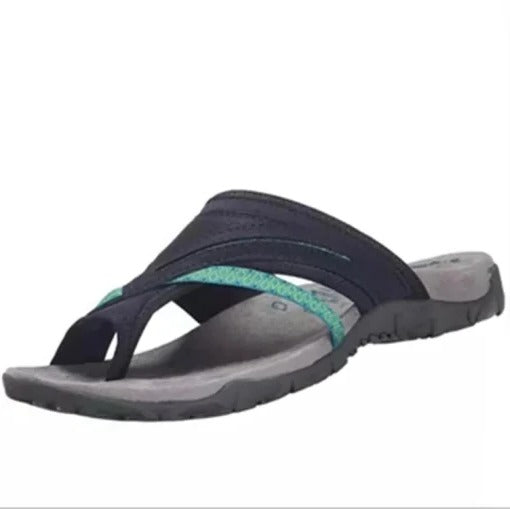 Women's Comfort Cross Strap Summer Flip Flop Sandals