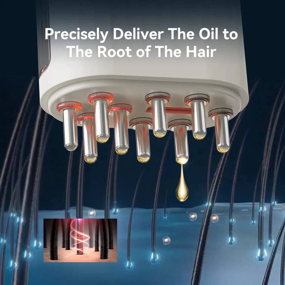 Nourishing Hair Care Oil with Massaging Function