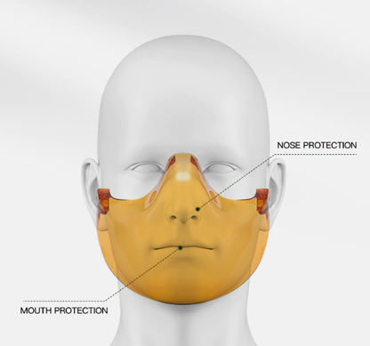 Clear Protective Full Face Safety Mask