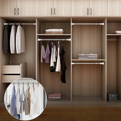 Compact Adjustable Extendable Closet Rod - Befez