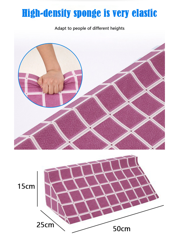 Supportive Triangle Pillow for Seniors