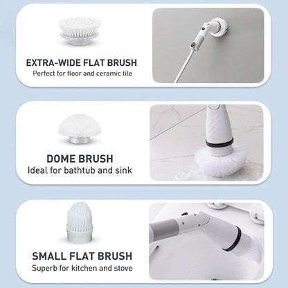 Powerful Quick Electric Spin Brush Cleaner