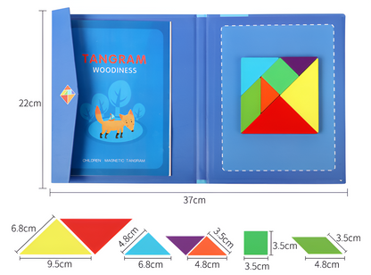 Fun Magnetic Learning Puzzle Book