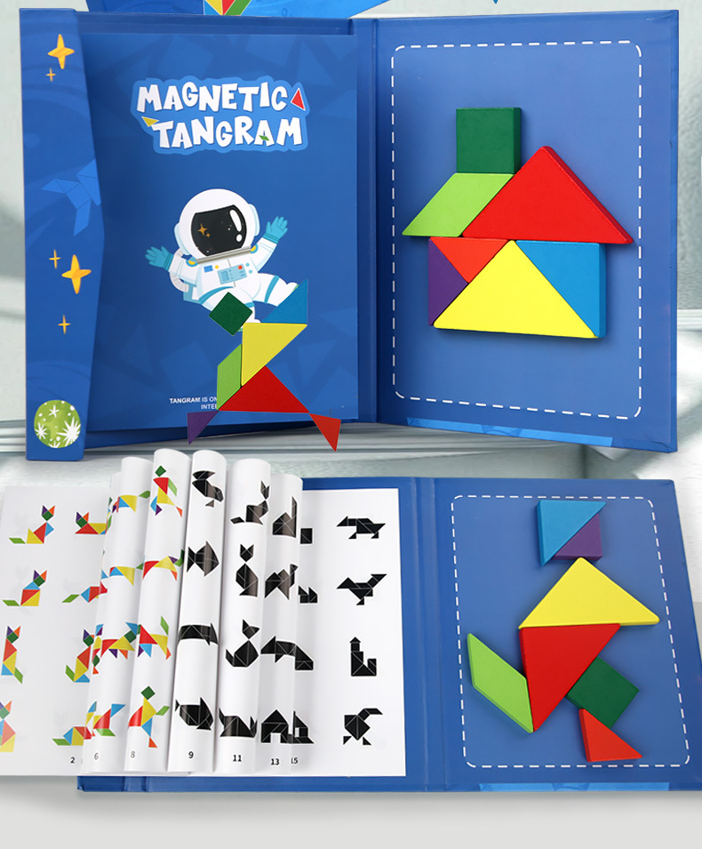 Fun Magnetic Learning Puzzle Book