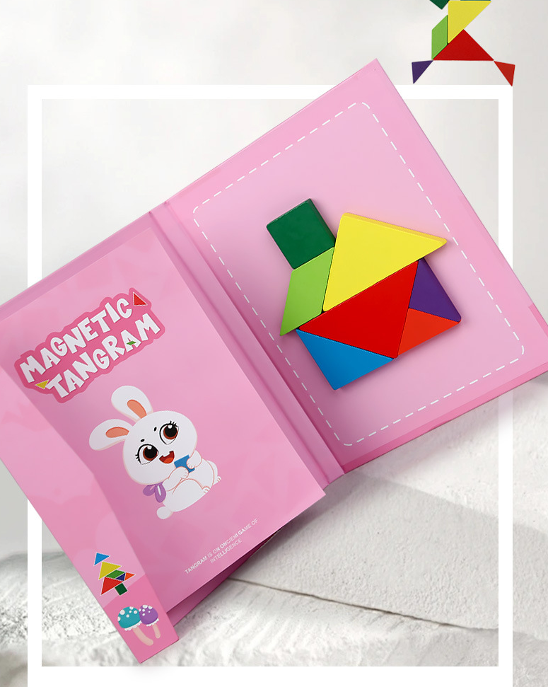 Fun Magnetic Learning Puzzle Book