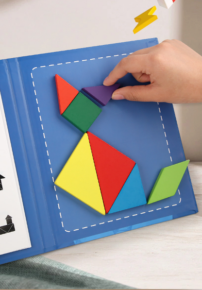 Fun Magnetic Learning Puzzle Book
