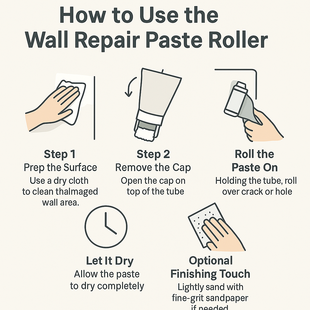 Easy Wall Fix Roller Paste