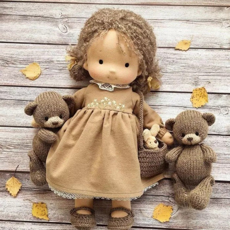 Befez | VelvetDream | Plush Cozy Handmade Cuddle Doll