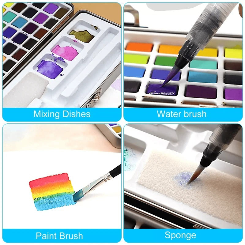 Vibrant Art Watercolor Kit