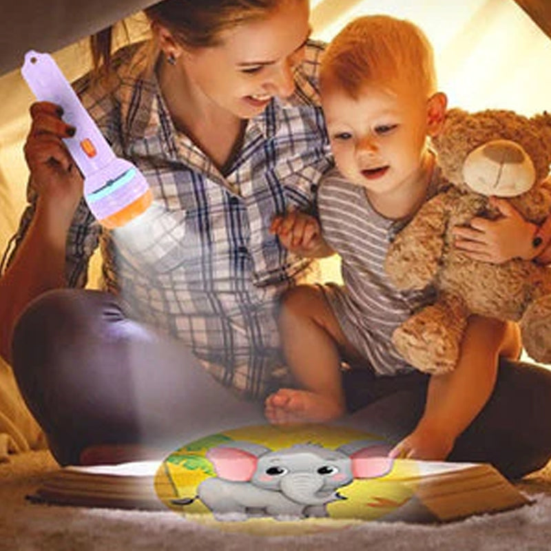 Fun Kids Night Flashlight Projector