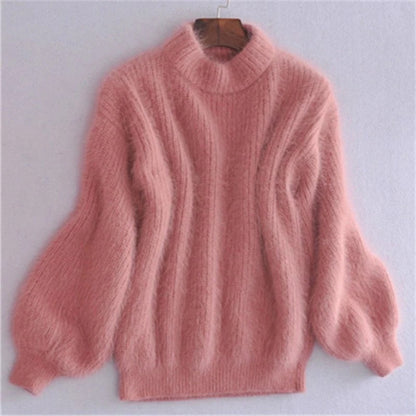 Cozy Oversized Open Knit Sweater for Women