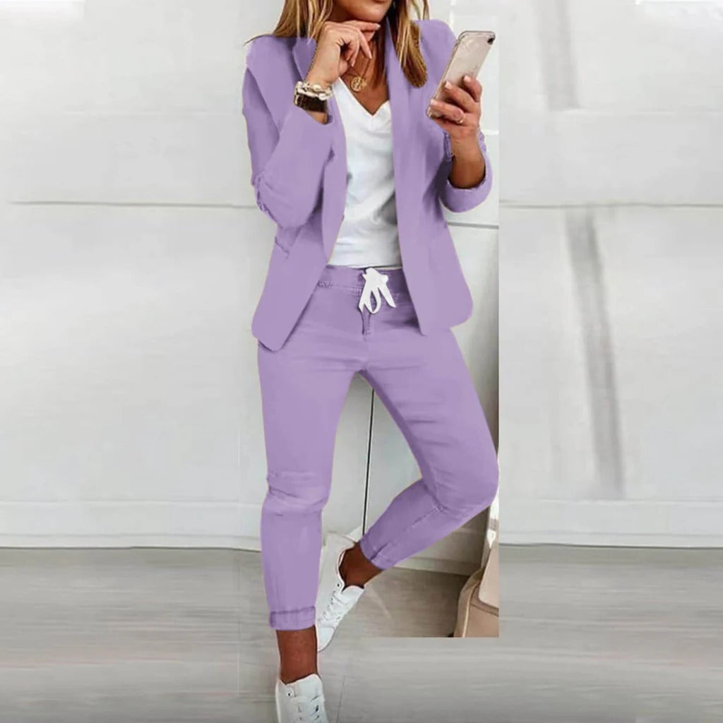 Stylish and Cozy Suit Jacket Set