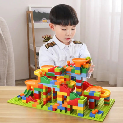 Exciting Marble Run Building Blocks Kit