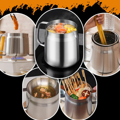 Dual Function Electric Fryer Pan