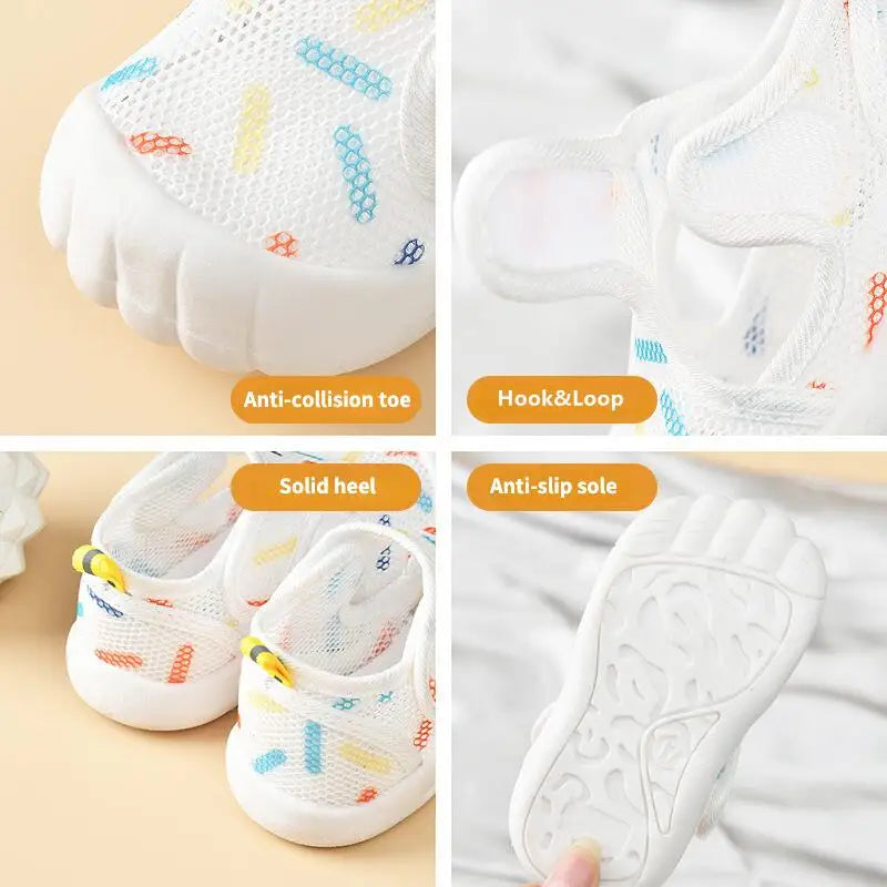 Comfortable Kids Mesh Sandals with Soft Lightweight Soles - Befez