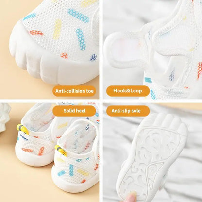 Comfortable Kids Mesh Sandals with Soft Lightweight Soles - Befez