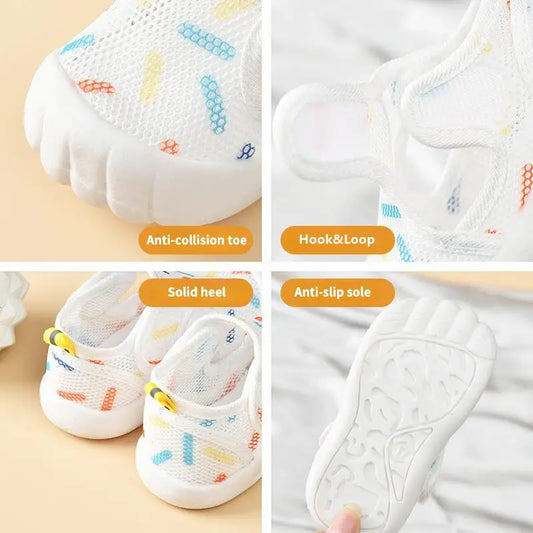 Comfortable Kids Mesh Sandals with Soft Lightweight Soles - Befez