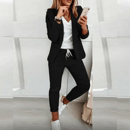 Stylish and Cozy Suit Jacket Set
