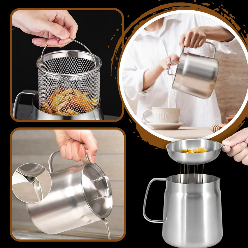 Dual Function Electric Fryer Pan